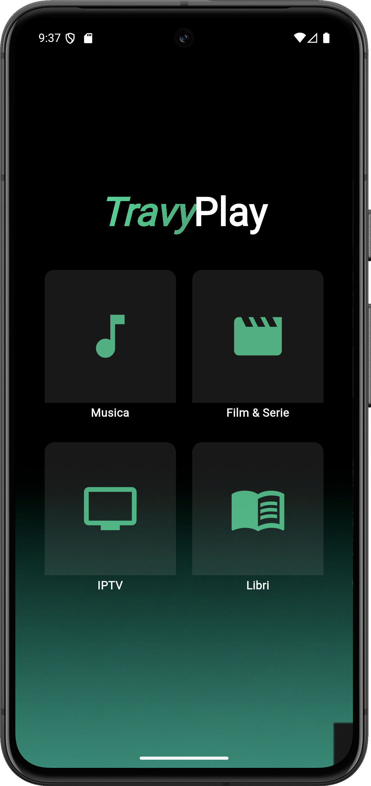 Screenshot del progetto TravyPlay #2